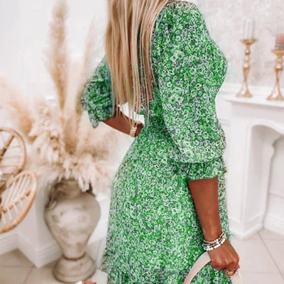 Shery - Elegant Floral Dress