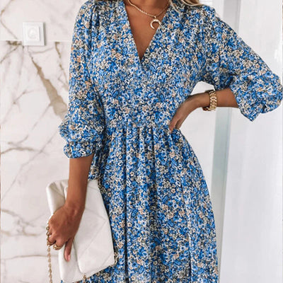 Shery - Elegant Floral Dress