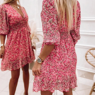 Shery - Elegant Floral Dress