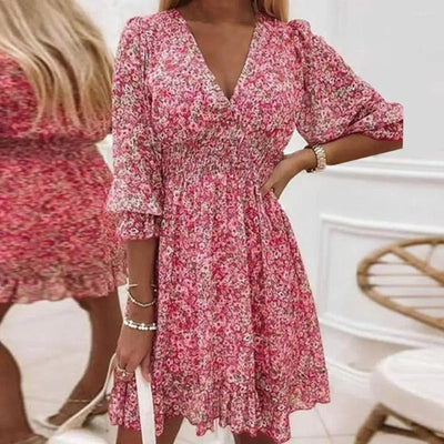 Shery - Elegant Floral Dress