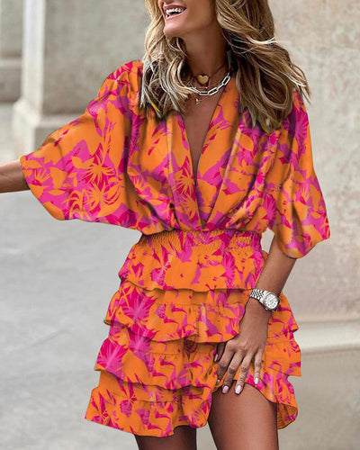 Desiree - Stylish Print Dress