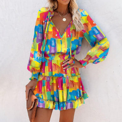 Geraldine - Bold Bloom Dress