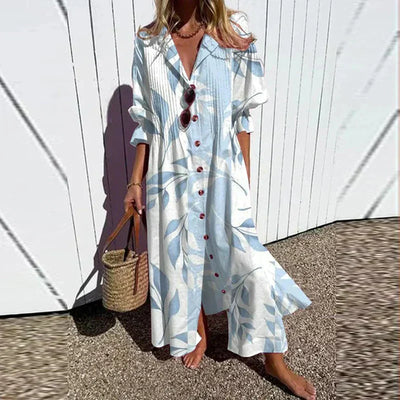 Erma - Vibrant Bloom Dress