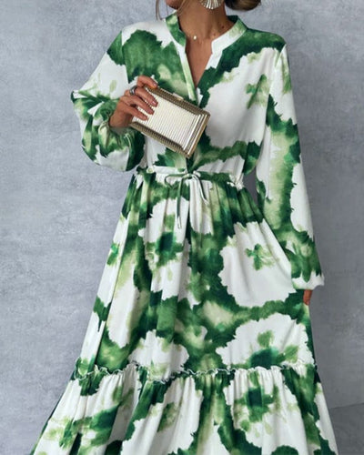 Yvonne - Abstract Maxi Dress