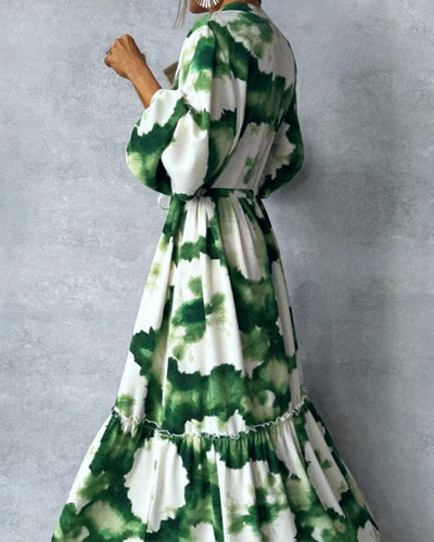 Yvonne - Abstract Maxi Dress