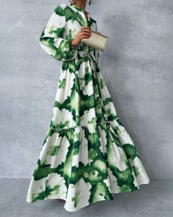 Yvonne - Abstract Maxi Dress