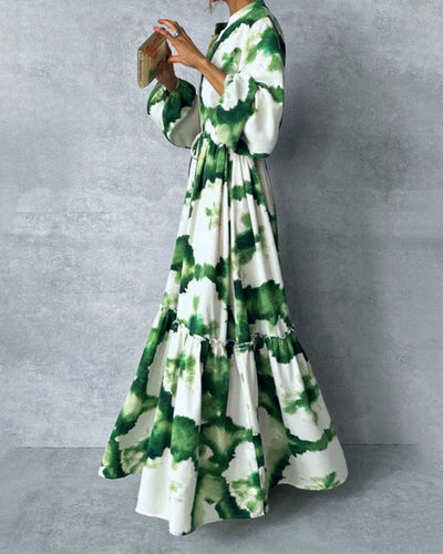 Yvonne - Abstract Maxi Dress