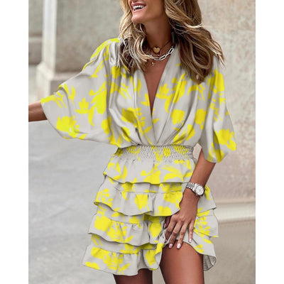 Desiree - Stylish Print Dress
