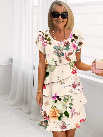 Trina - Bloom Ruffle Dress