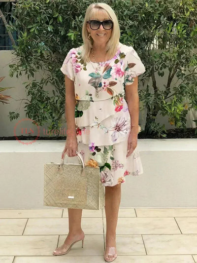 Trina - Bloom Ruffle Dress